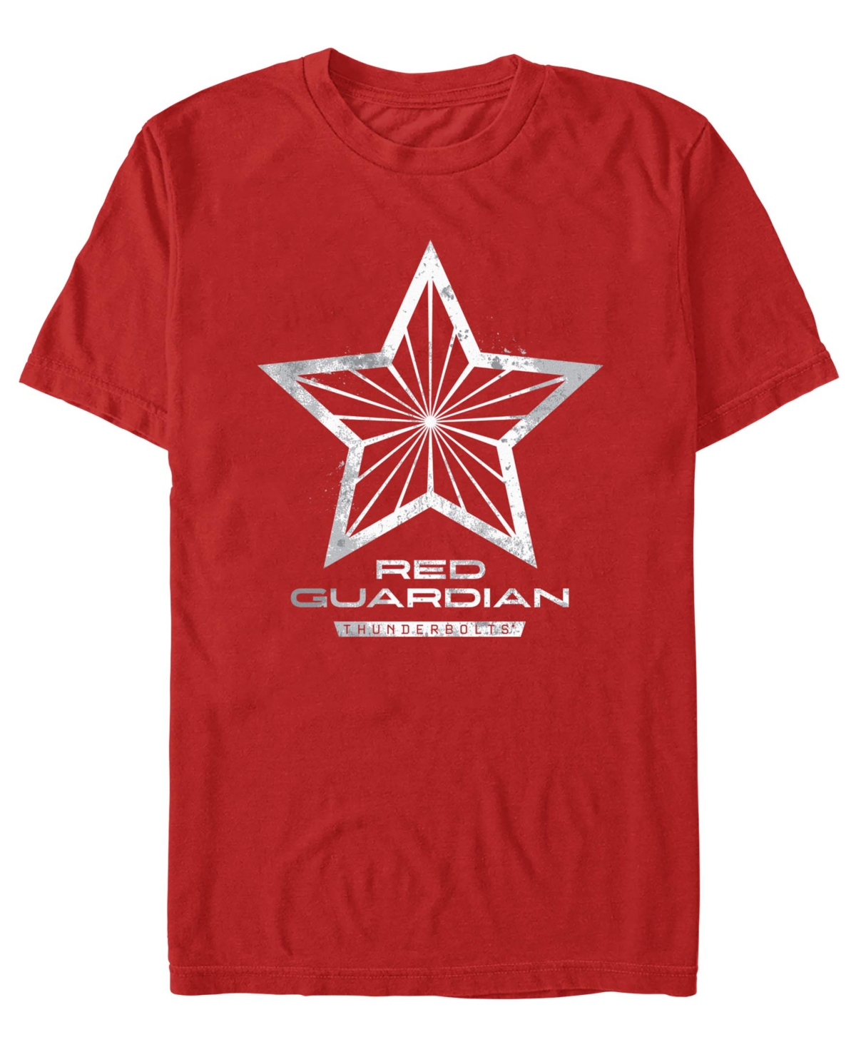 Men's Red Guardian Logo Short Sleeve T-Shirt - Red