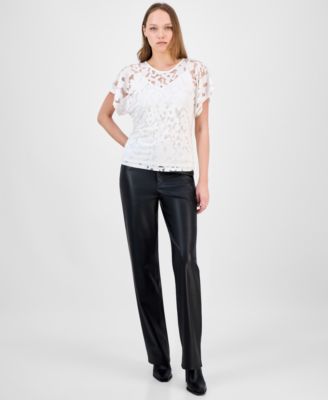 Women's Floral Lace Top