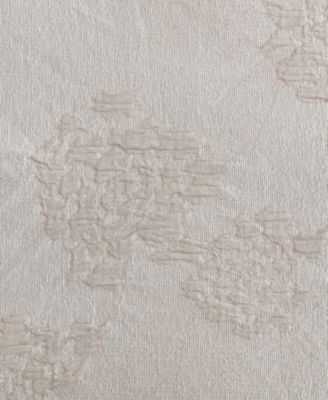 Roses Cotton Jacquard 3-Pc. Duvet Cover Set, Queen