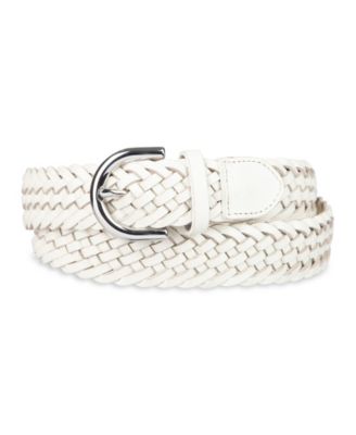 Women's Fully Adjustable Braided Leather Belt