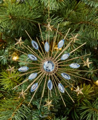 Berry Tones Gem Snowflake Ornament, Macy's Exclusive