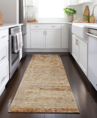 Burano Washable BU2 2'3''x7'6'' Runner Area Rug