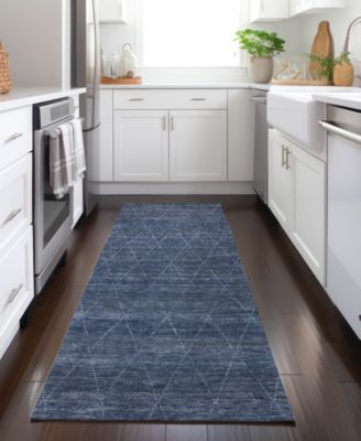 Burano Washable BU3 2'3''x7'6'' Runner Area Rug
