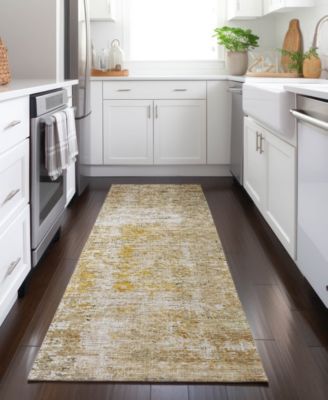 Burano Washable BU7 2'3''x7'6'' Runner Area Rug