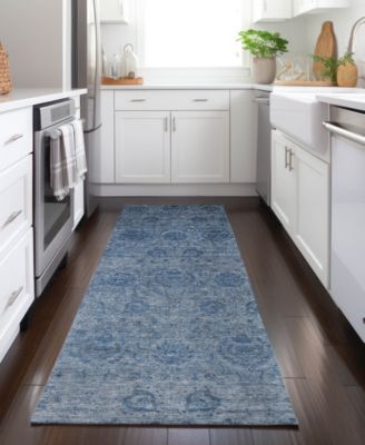 Burano Washable BU8 2'3''x7'6'' Runner Area Rug