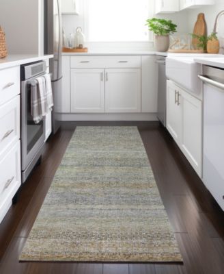 Burano Washable BU11 2'3''x7'6'' Runner Area Rug