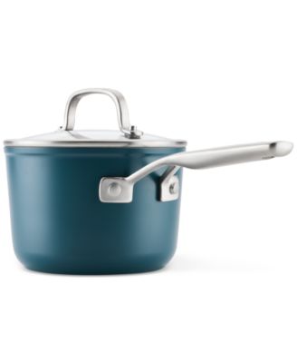 Hard-Anodized Ceramic Induction 2-Qt. Saucepan with Lid