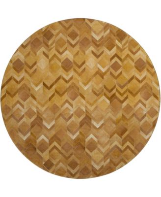 Bozeman Washable BM5 8'x8' Round Area Rug