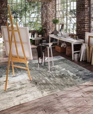 Boca Washable BO2 2'6''x3'10'' Area Rug