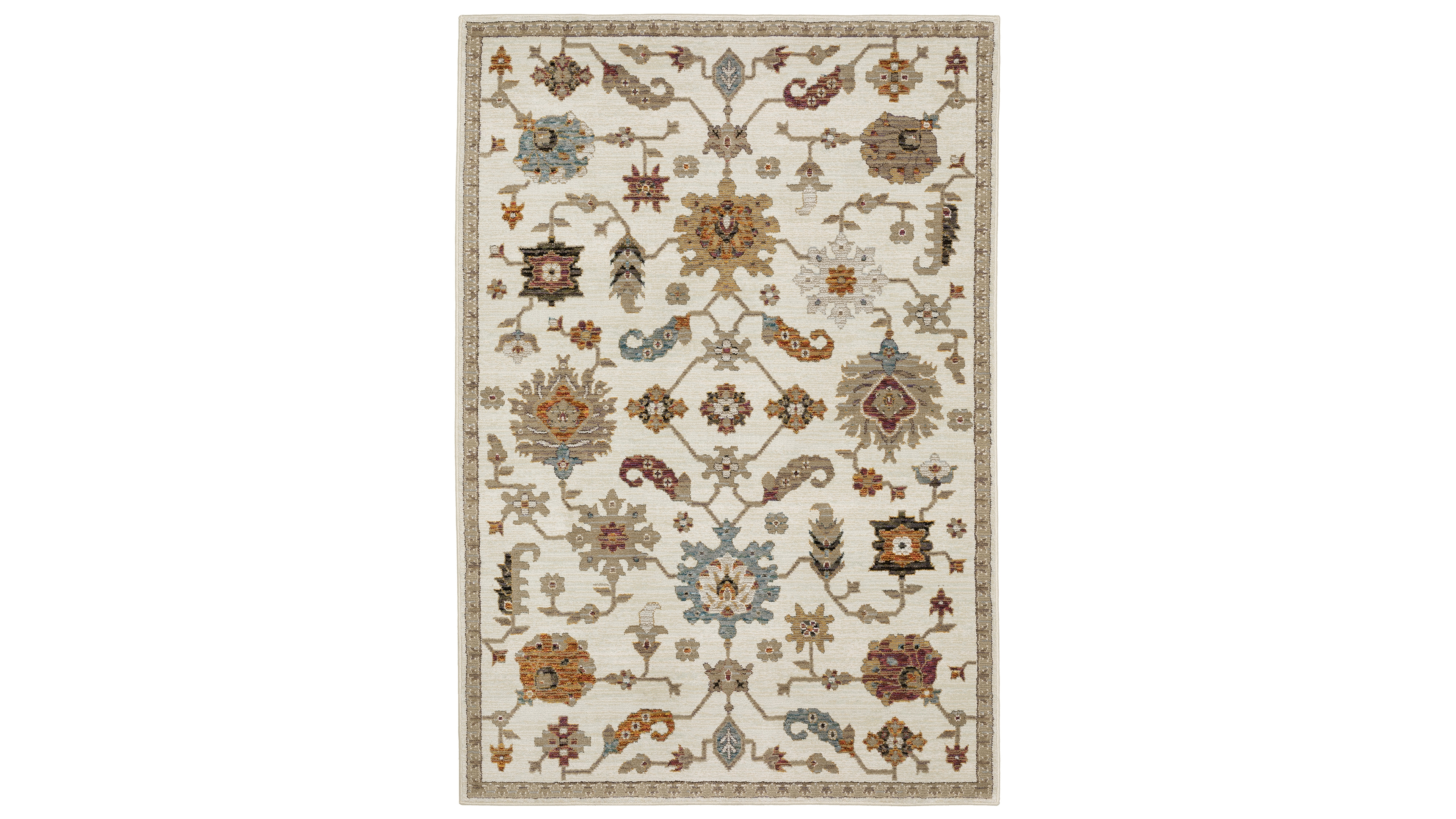 Oriental Weavers Andorra 2419B 6'7"x9'6" Area Rug
