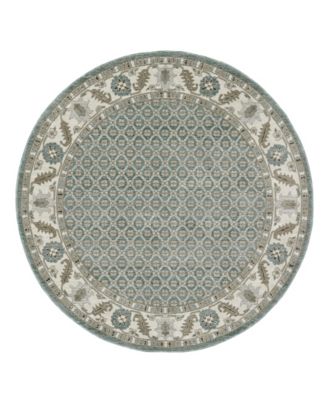 Andorra 2429A 7'10"x7'10" Round Area Rug