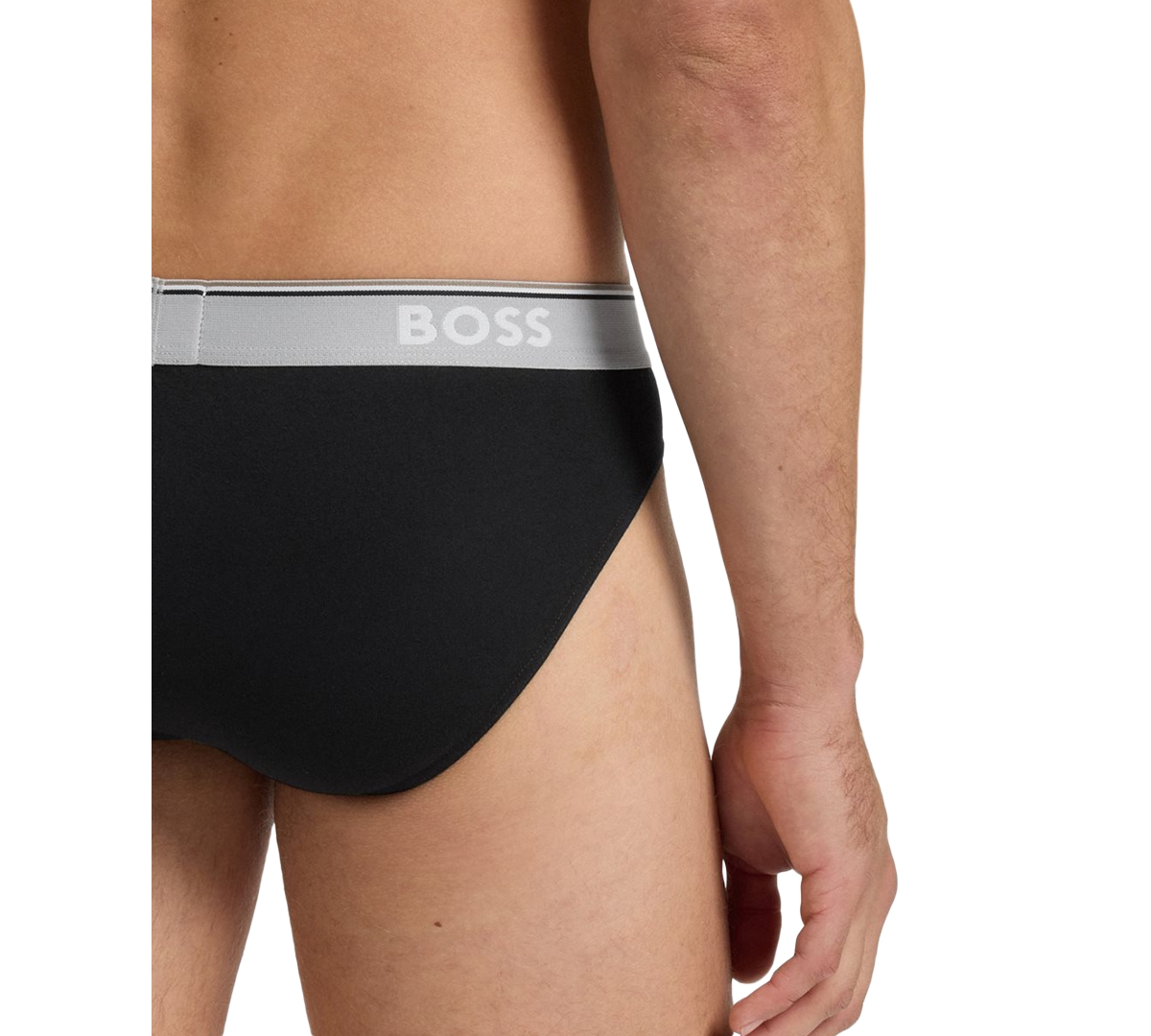 Hugo Boss Boss By  Men's Power 3-pk. Tipped Logo Waistband Briefs In Multi