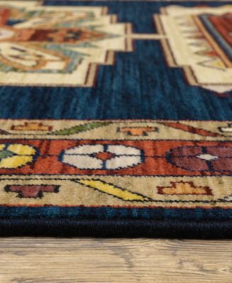 Oriental Weavers Lilihan 090b6 Rug Collection In Blue
