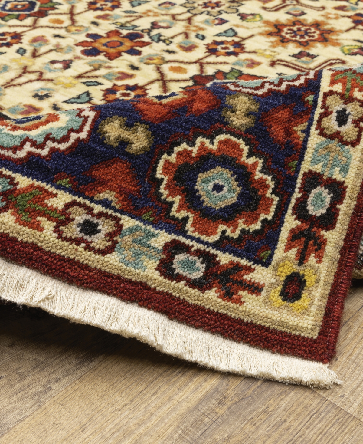 Oriental Weavers Lilihan 1802w 2'6"x12' Runner Area Rug In Brown