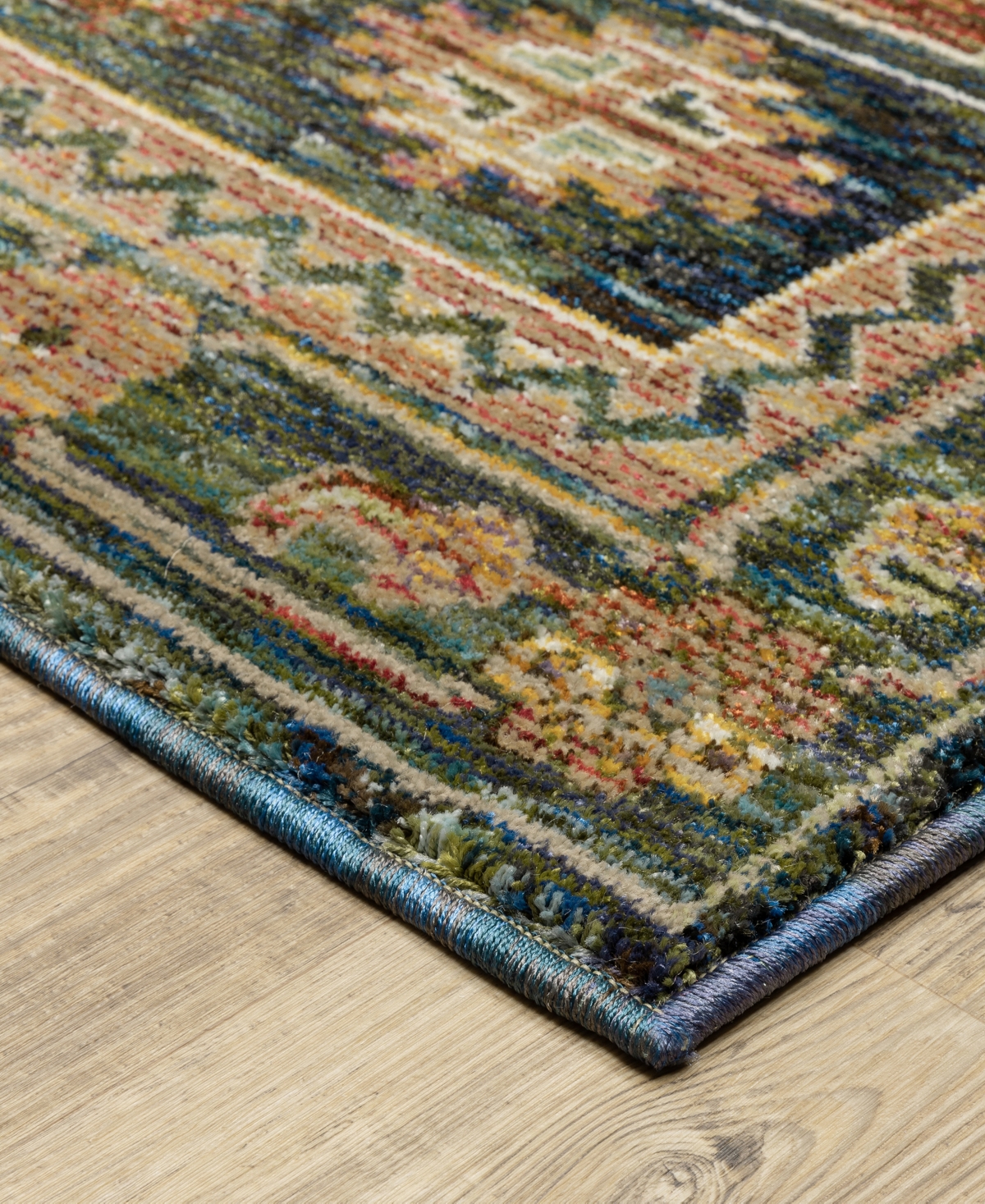 Oriental Weavers Andorra 2442a 2'6"x12' Runner Area Rug In Brown
