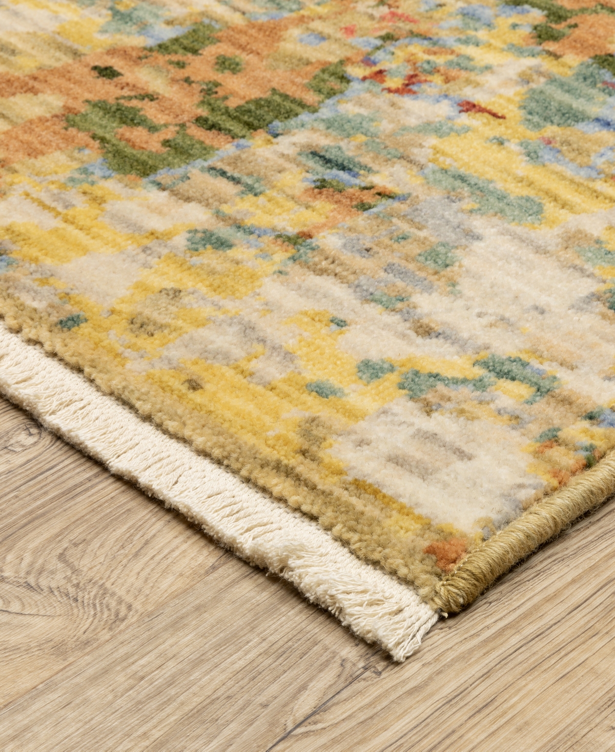 Oriental Weavers Soleri Sol06 5'3"x7'6" Area Rug In Sand