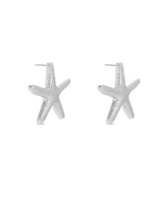 Statement Starfish Drop Earrings