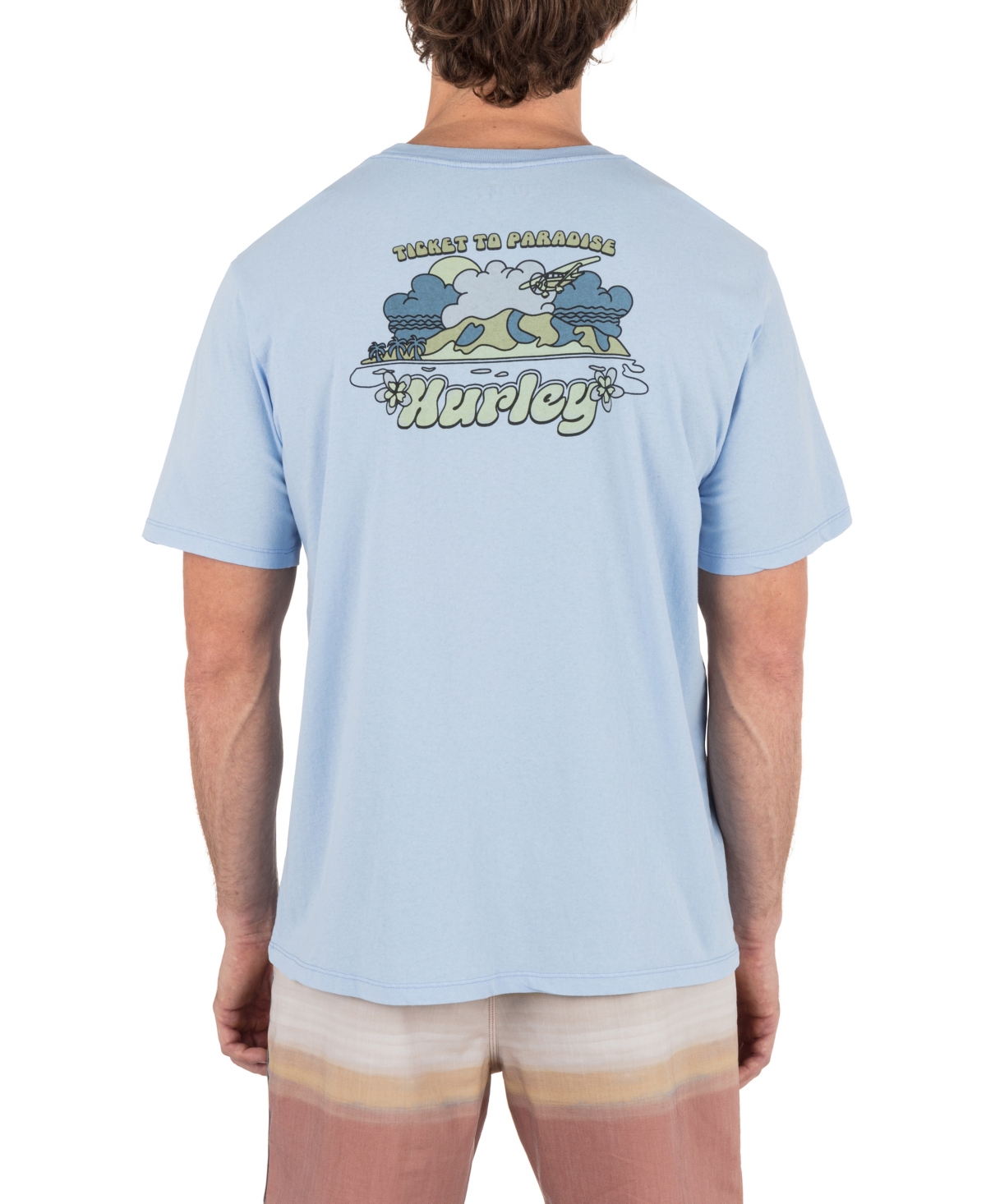 Men's Visitor Short Sleeve T-Shirt - Eifel blue