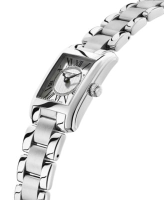 Women's Swiss Carree Stainless Steel Bracelet Watch 23mm
