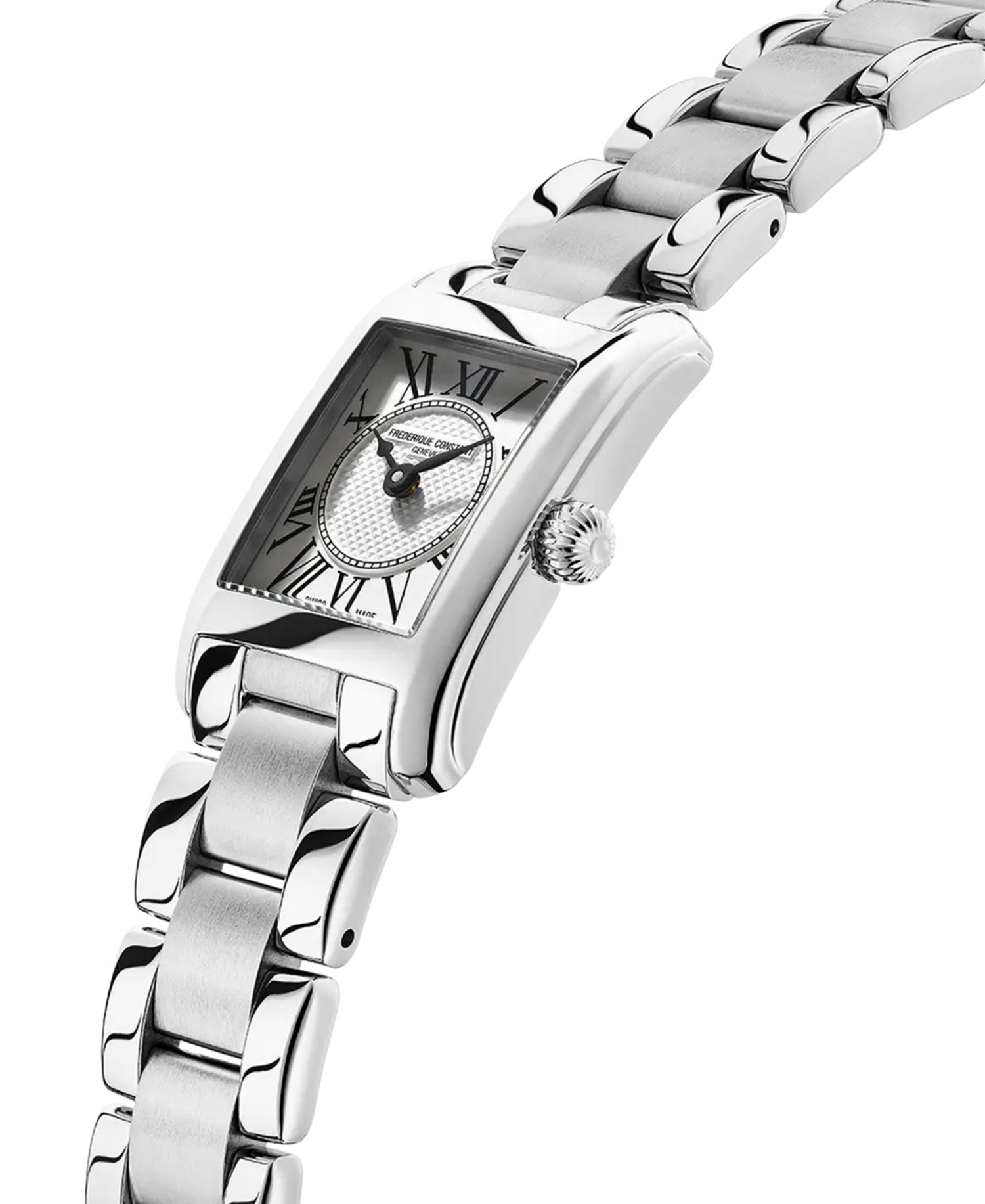 Women's Swiss Carree Stainless Steel Bracelet Watch 23mm
