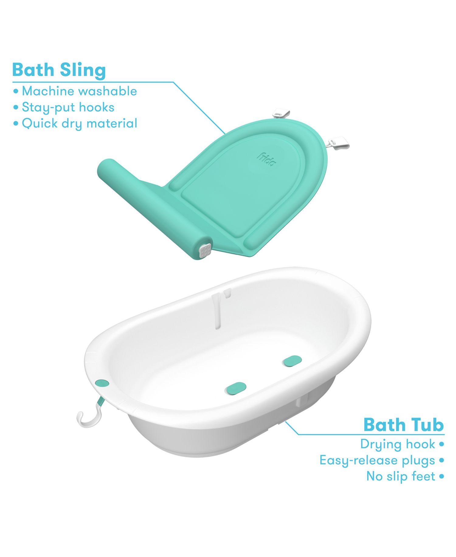 4-in-1 Grow-With-Me Bath Tub