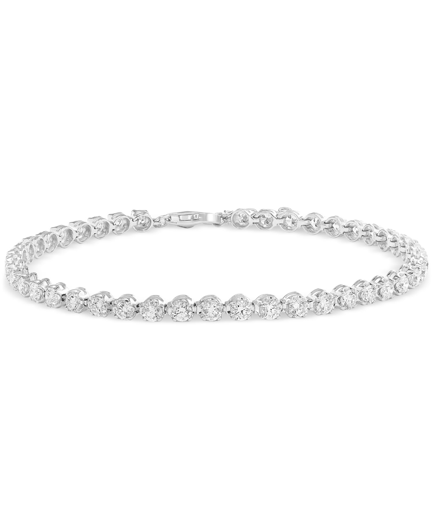 EFFY® Lab Grown Diamond Tennis Bracelet (3 ct. t.w.) in 14k White Gold