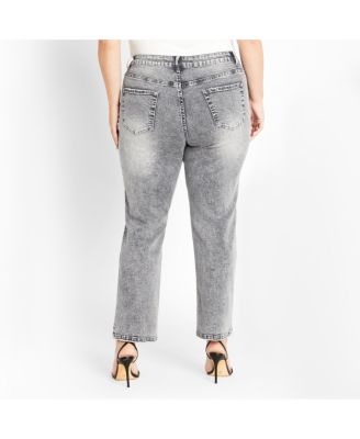Plus Size Harley Fit Keyla Straight Jean