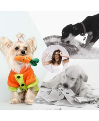 12 PCS Dog Squeaky Toys with Takeout Bag, Christmas gift,Cute Plush Small Dog Toys for Small to Medium Dogs