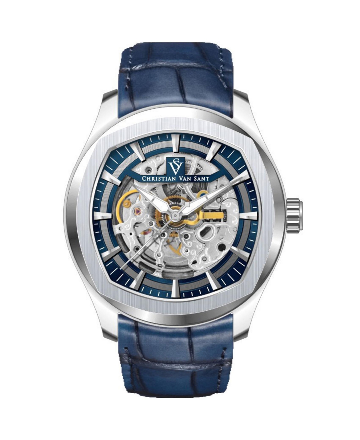 Men's Romeo Blue Dial Watch - CV9501 - Blue