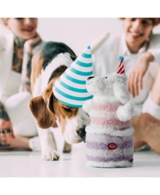 Birthday Cake Dog Toy, Dancing with Echo Function Feature, Singing Birthday Songs, Interactive Dog Toy, Birthday Gift for Dogs.