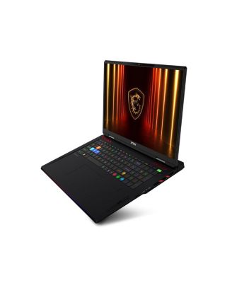 Raider 18 HX AI A2XWJG-069US 18" UHD+ 120Hz Gaming Laptop, Intel Core Ultra 9-285HX 2.8GHz, 64GB RAM, 2TB SSD, NVIDIA GeForce RTX 5090 24GB,