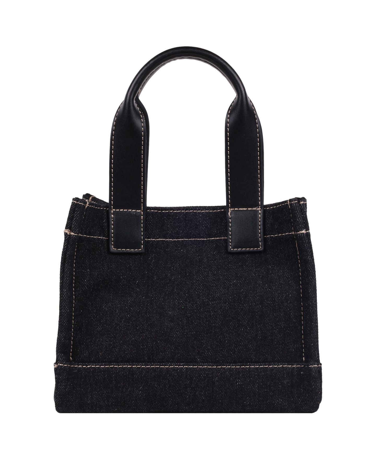 Женская сумка True Religion Mini Denim Tote, цвет: Чёрный — фото 2