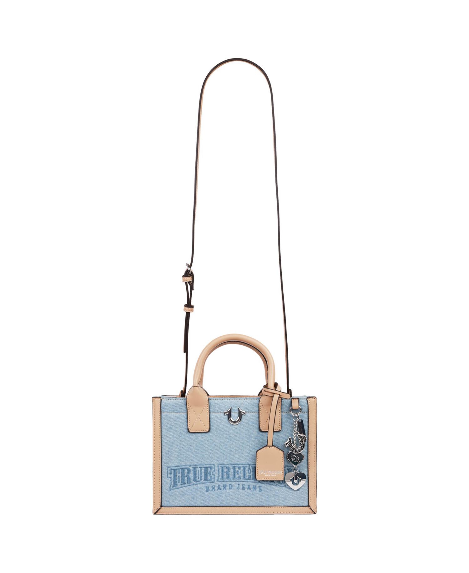 Bombe Logo Denim Tote