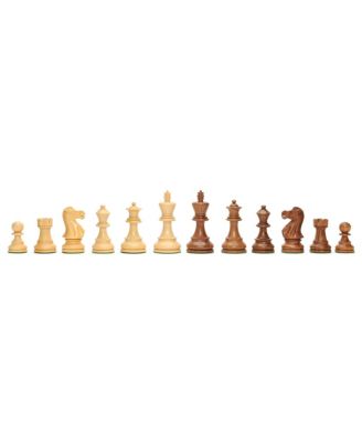 English Staunton Chess Pieces, Weighted with 4 in. King