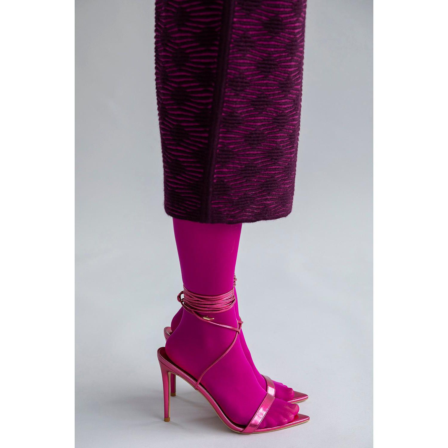 Women's Geometric Jacquard Knit Pencil skirt
