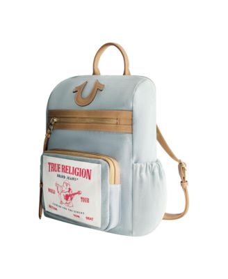 Buddha Pocket Denim Backpack