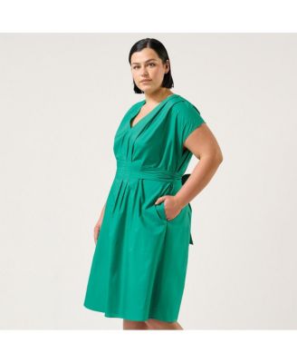 Plus Size Rebekah Cotton Mini Dress