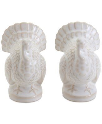 Haven - Ceramic Turkey Salt & Pepper Shakers, Set of 2
