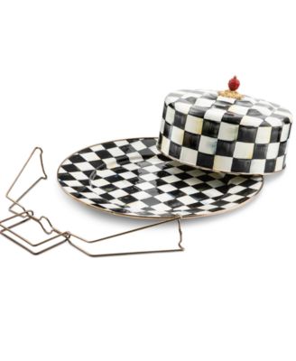 Courtly Check Cake Carrier