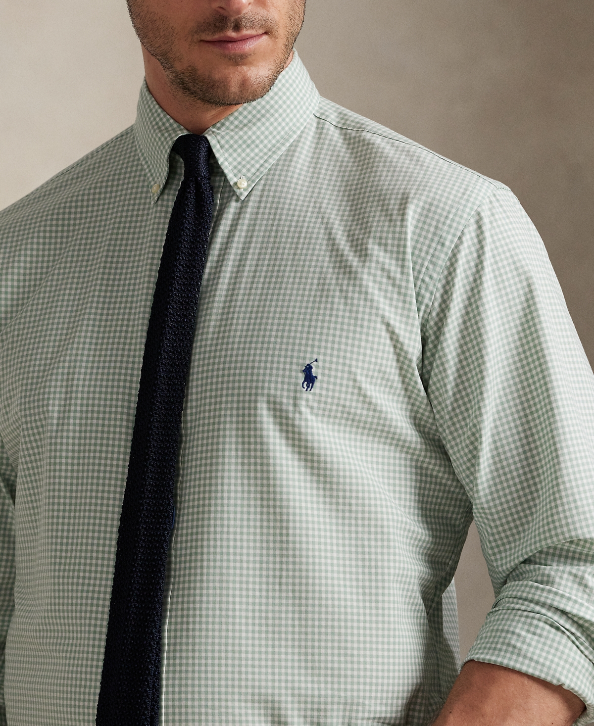 Polo Ralph Lauren Men's Big & Tall Poplin Sport Shirt