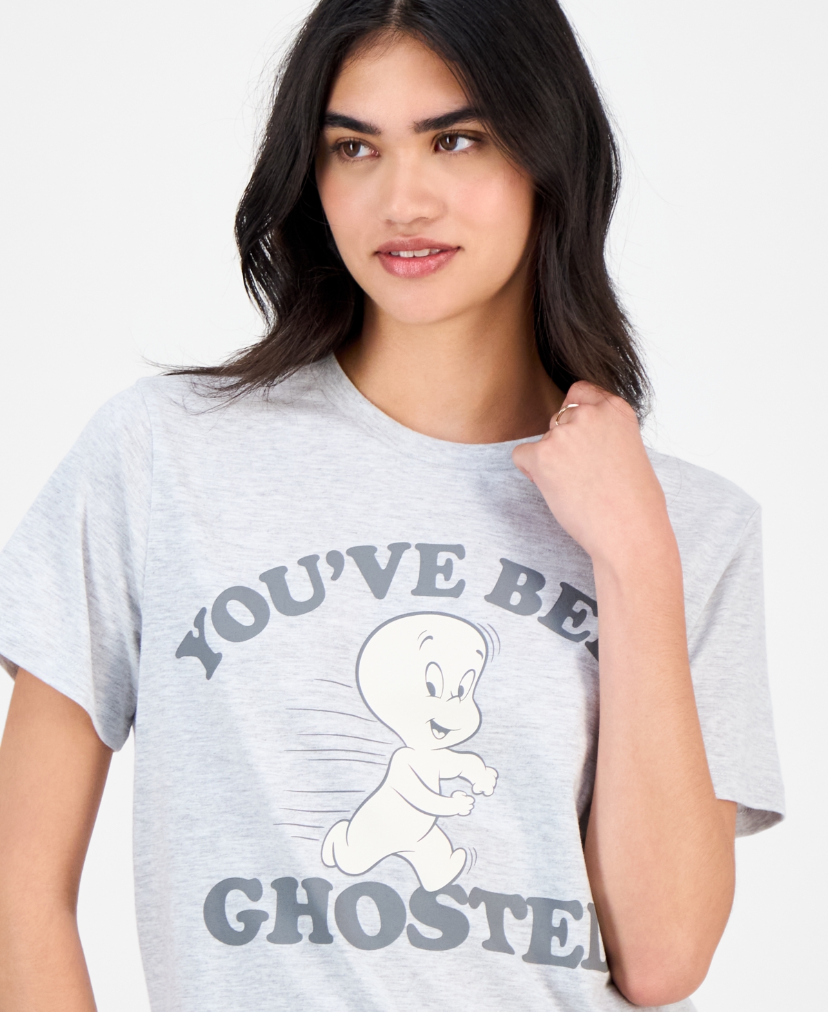 Grayson Threads, The Label Juniors' Ghosted Casper T-Shirt