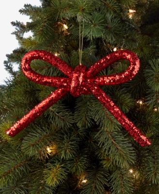 Christmas Cheer Glitter Bow Ornament, Exclusively Made For Macy's