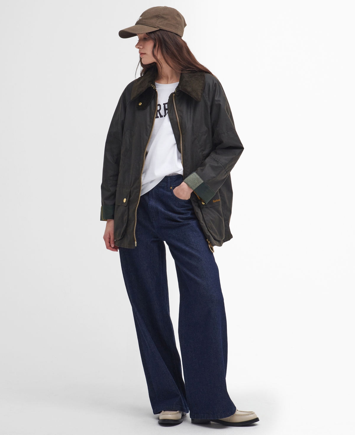 Barbour Women's Allerston Four-pocket Waxed Jacket
