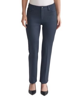 Jones New York - Women's Lexington Slim-Leg Denim Jeans