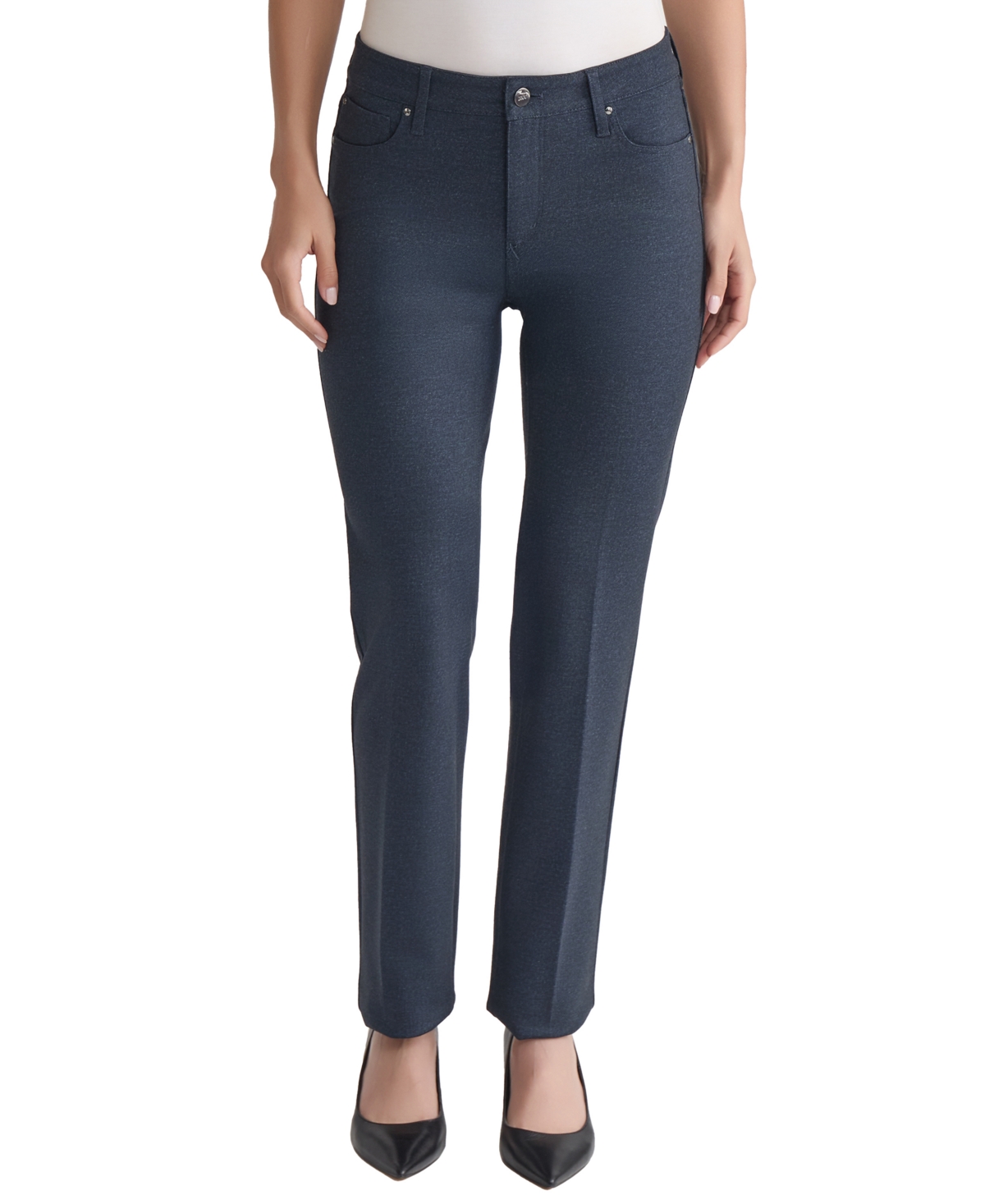 Jones New York Women's Lexington Slim-leg Denim Jeans In Multi