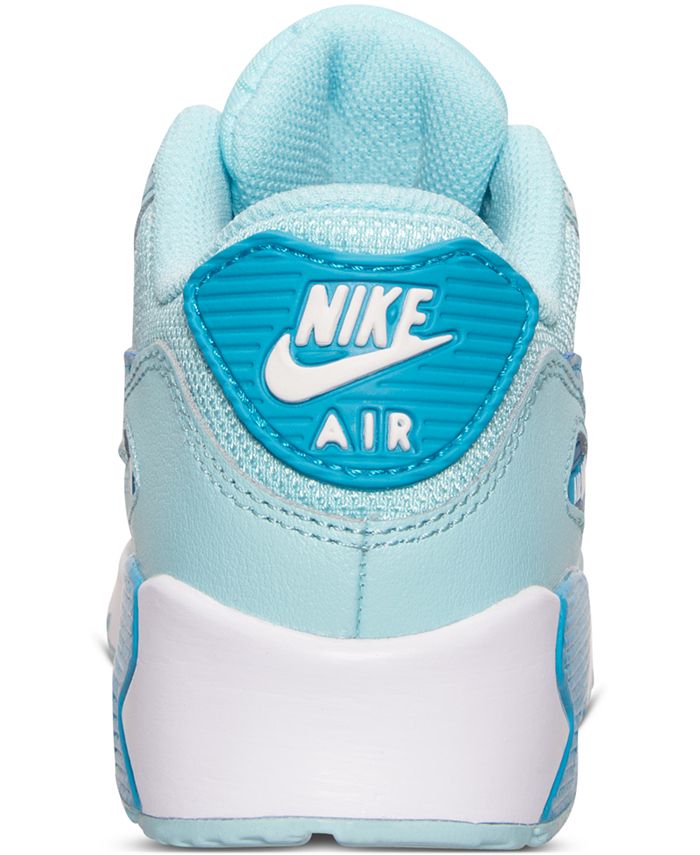 Nike Little Girls' Air Max 90 Premium Mesh Running Sneakers from Finish Line & Reviews Finish