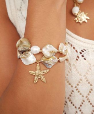 True Shell Stretch Bracelet Set