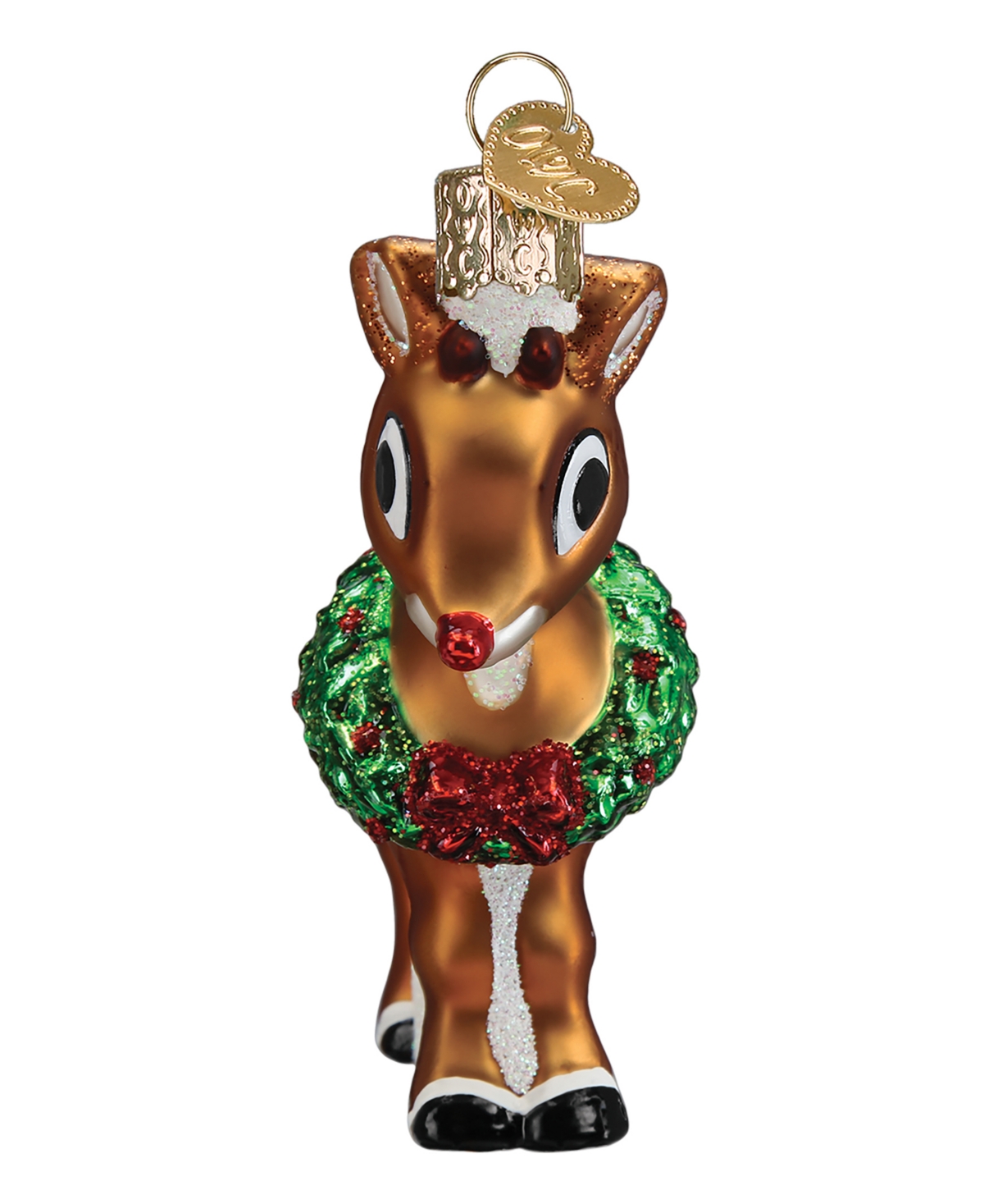 Old World Christmas 4" Rudolph the Red-Nosed Reindeer Ornament