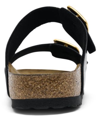 Women's Sydney Luxe Buckle Birko-Flor Sandals from Finish Line