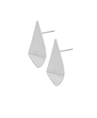 Chic Sculptural Dome Drop Earrings